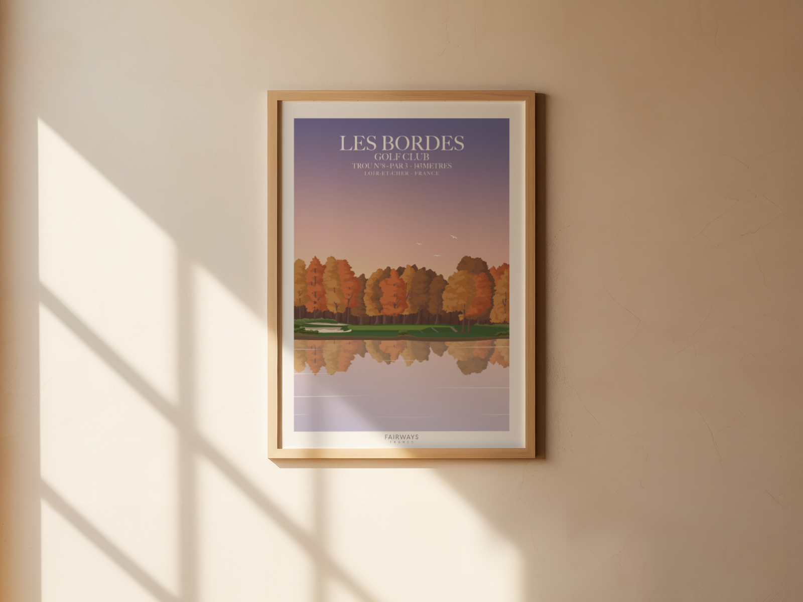 Les Bordes Golf Club - Trou n°8