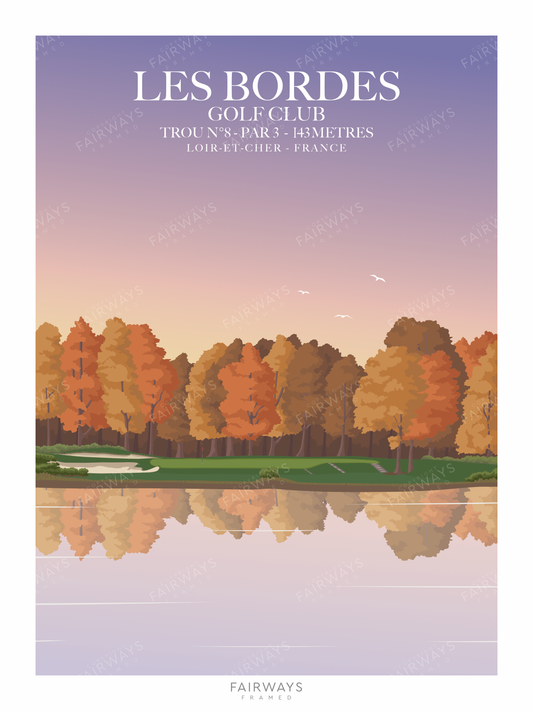 Les Bordes Golf Club - Hole n°8