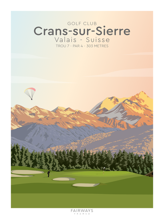 Crans-sur-Sierre - Trou n°7