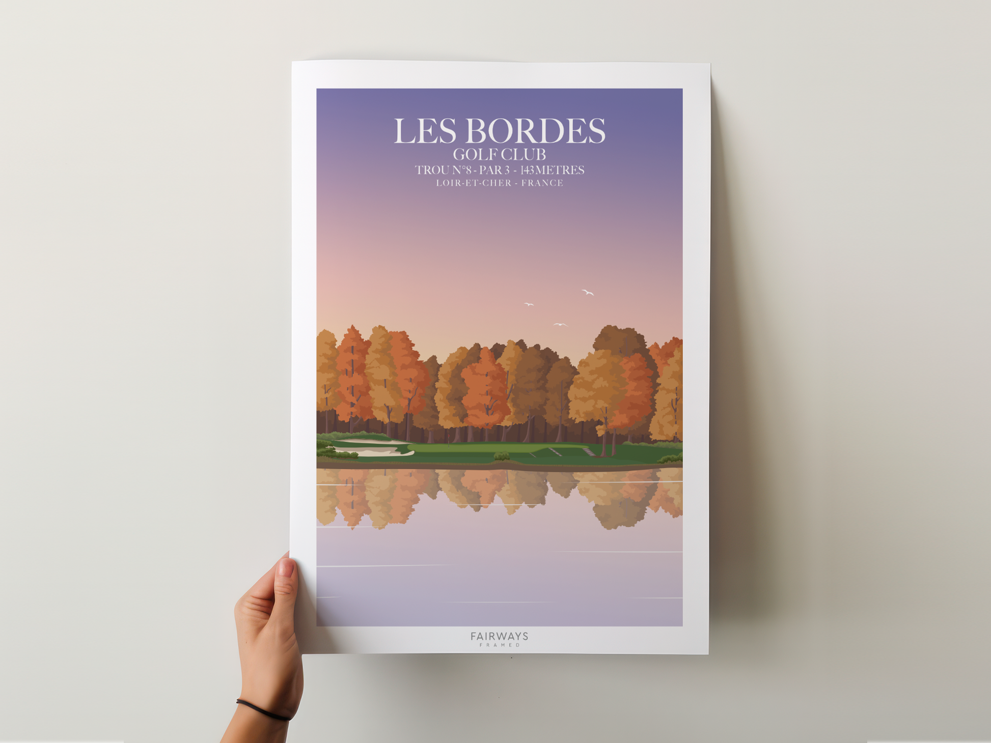 Les Bordes Golf Club - Trou n°8