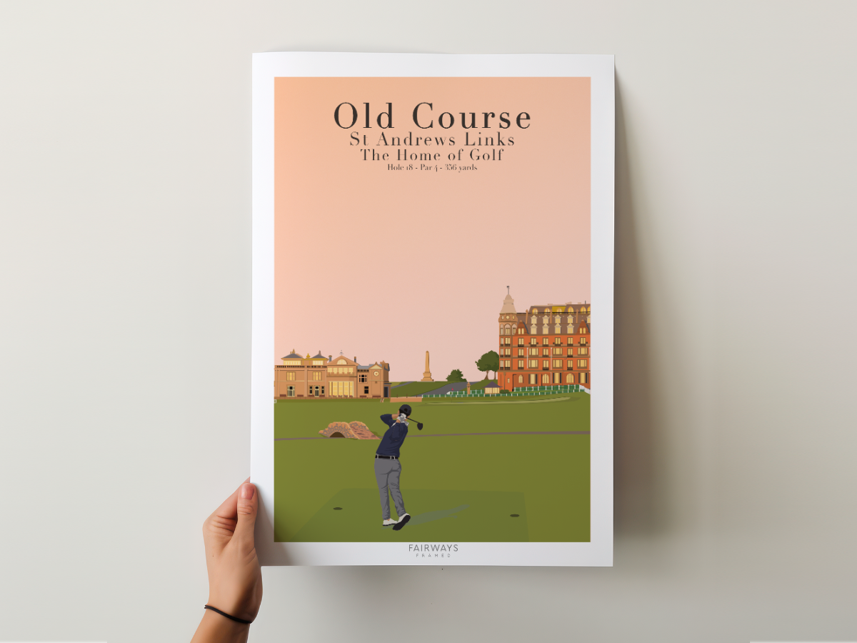Old Course St Andrews Links - Trou n°18 - Fairways Framed