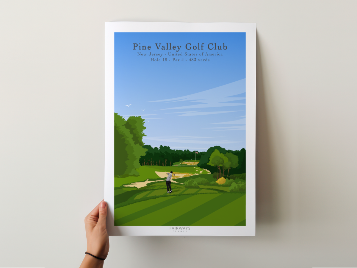 Pine Valley Golf Club - Trou n°18