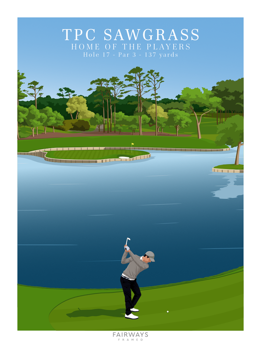 TPC Sawgrass - Trou n°17 - Fairways Framed