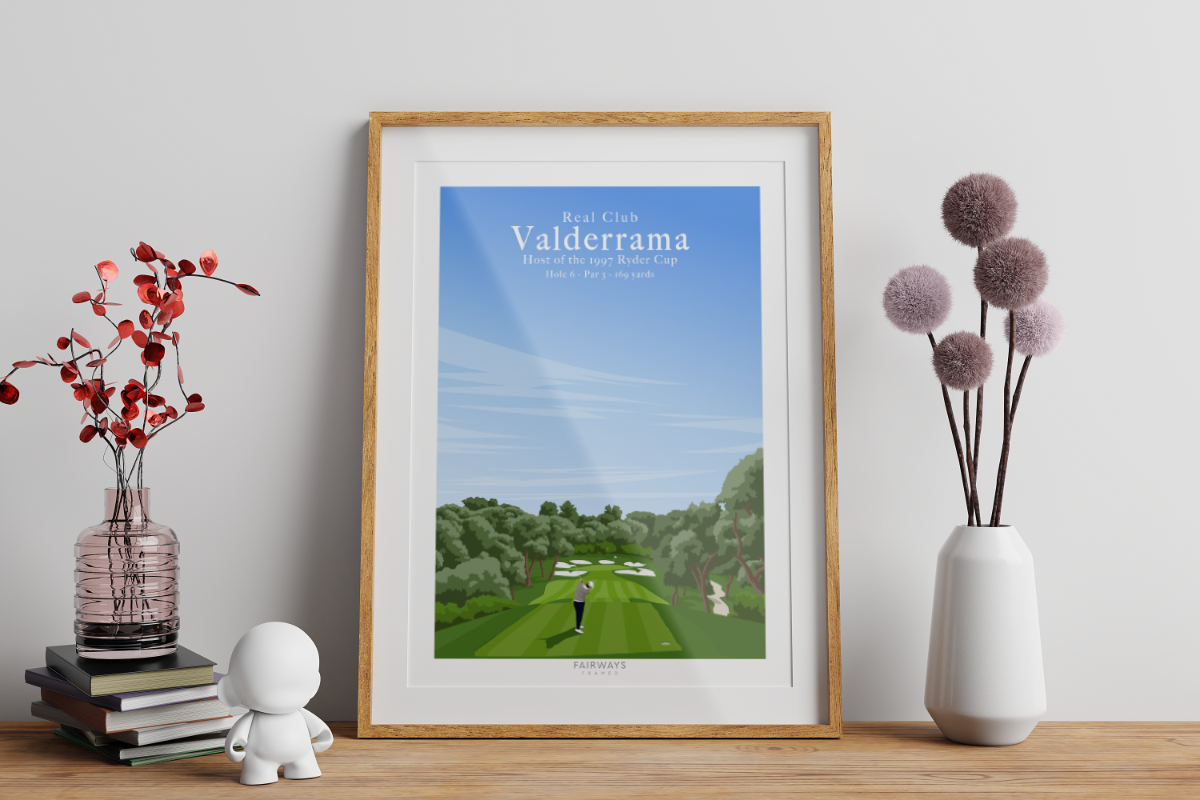 Real Club Valderrama - Trou n°6 - Fairways Framed